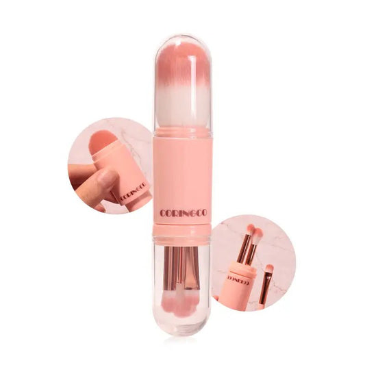 Coringco Cotton Candy Capsule Brush Set for Flawless Makeup - Makeup Brush Sets