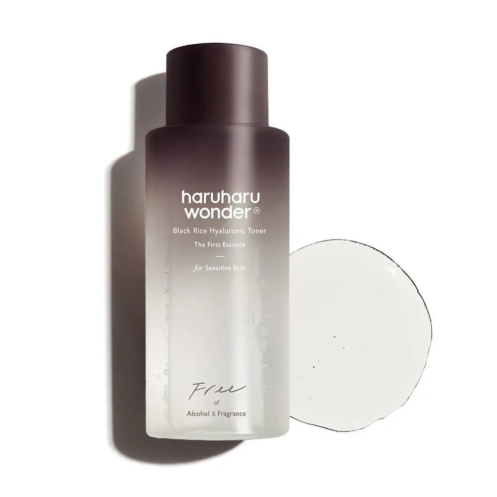 Haruharu Wonder Black Rice Hyaluronic Toner for Sensitive Skin 300ml Hydrating and Soothing Formula - 300ml