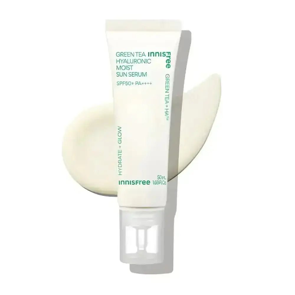 innisfree Green Tea Hyaluronic Moist Sun Serum 50ml SPF50 + PA + + + + Sunscreen