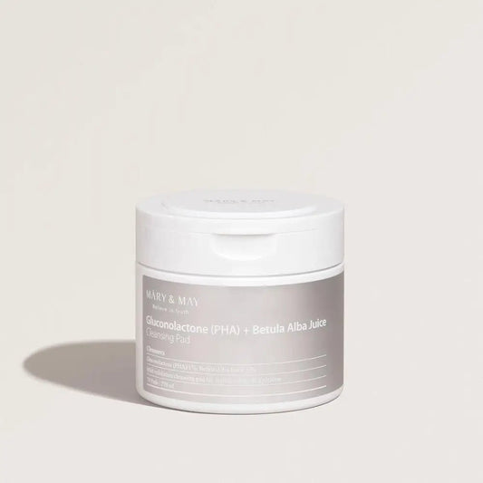 Mary&May Gluconolactone PHA Cleansing Pad for Radiant Skin - 70 pads