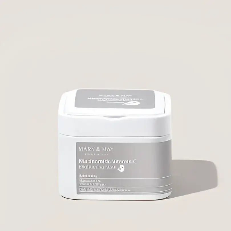 Mary&May Niacinamide Vitamin C Brightening Mask 30EA Sheets for Radiant Skin - 30ea