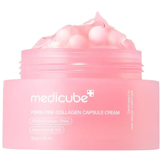 Medicube PDRN Pink Collagen Capsule Cream 55g for Radiance - 55g