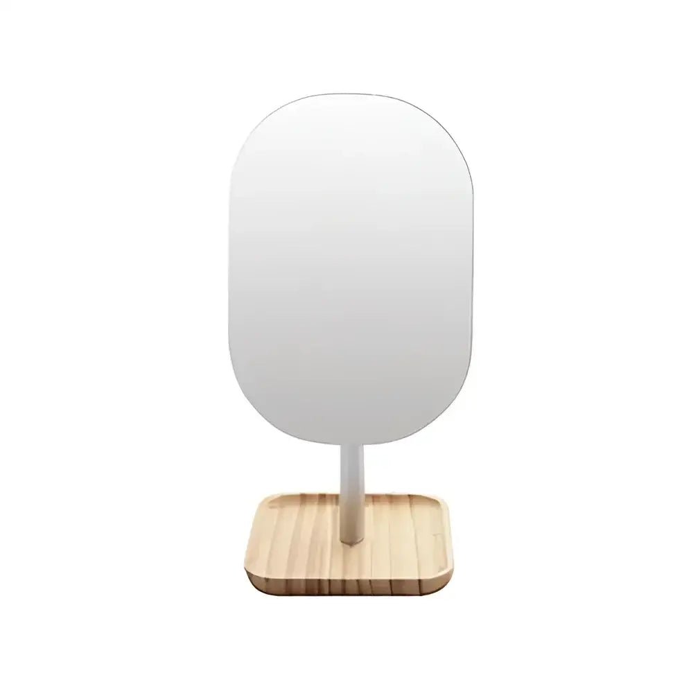 Miro Line Wood Tray Stand Mirror ST-311 for Chic Decor - Makeup Mirrors