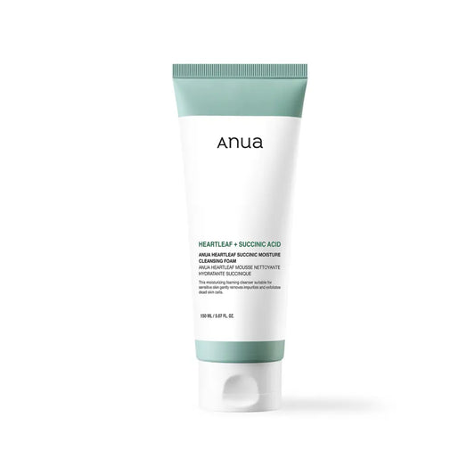 Anua Heartleaf Succinic Moisture Cleansing Foam 150ml - 150ml