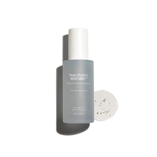 Haruharu Wonder Black Rice Hyaluronic Essence 50ml Moisturizer for Hydration and Anti-Aging - 50ml