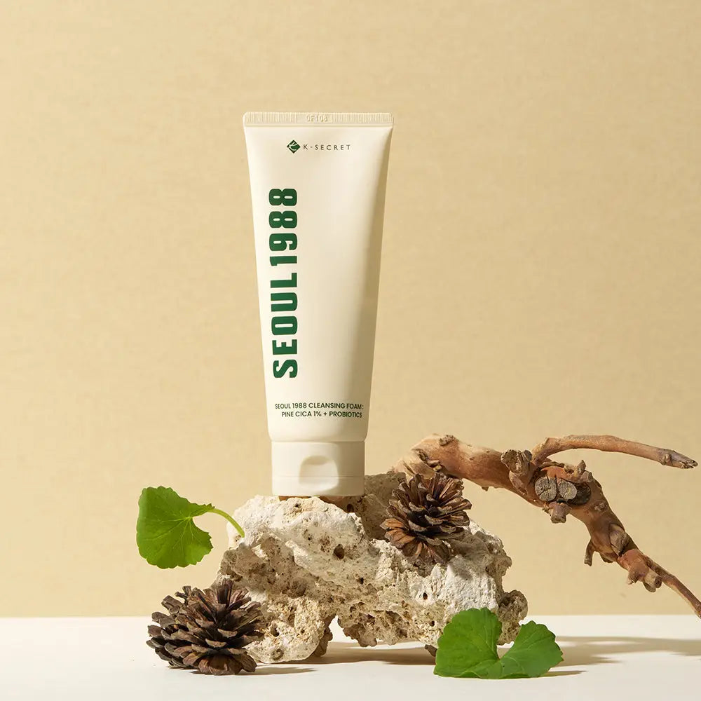K Secret Seoul 1988 Cleansing Foam Pine Cica 1 Percent Probiotics 150 Milliliter - Cleansing Foam