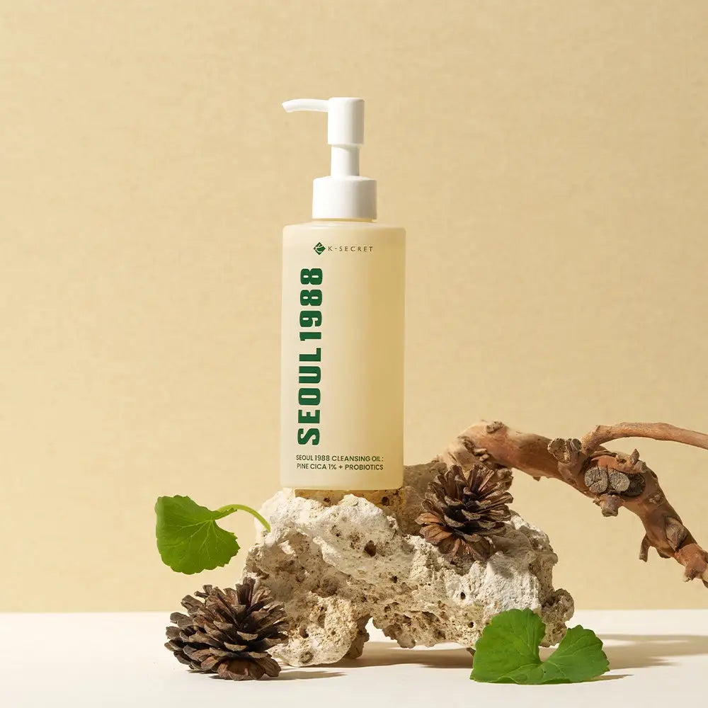 K Secret Seoul 1988 Cleansing Oil Pine Cica 1 Percent Plus Probiotics 200 Milliliters - CLEANSING OIL