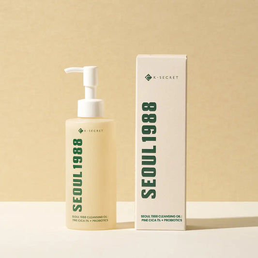 K Secret Seoul 1988 Cleansing Oil Pine Cica 1 Percent Plus Probiotics 200 Milliliters - CLEANSING OIL