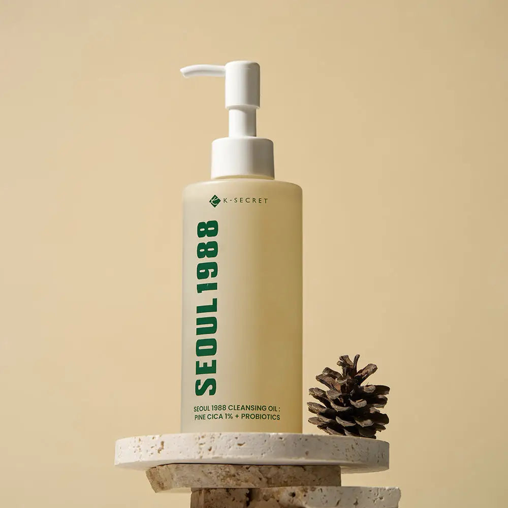 K Secret Seoul 1988 Cleansing Oil Pine Cica 1 Percent Plus Probiotics 200 Milliliters - CLEANSING OIL