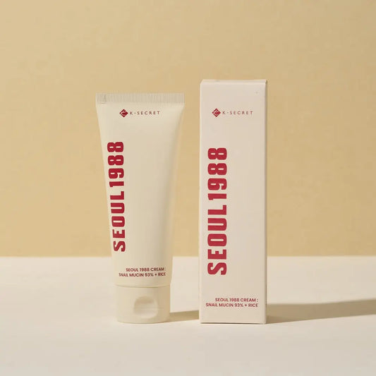 K Secret Seoul 1988 Cream Snail Mucin 93 Percent Rice 100 Milliliter - Cream