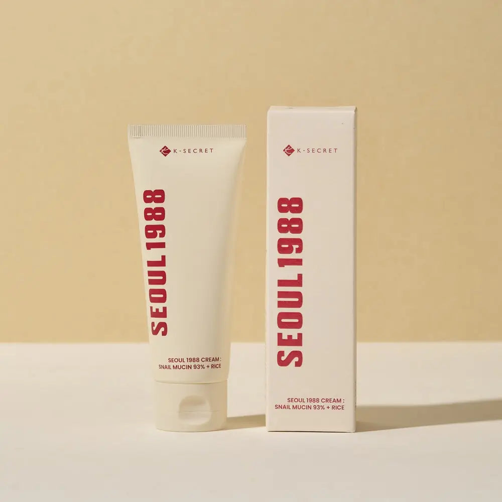 K Secret Seoul 1988 Cream Snail Mucin 93 Percent Rice 100 Milliliter - Cream