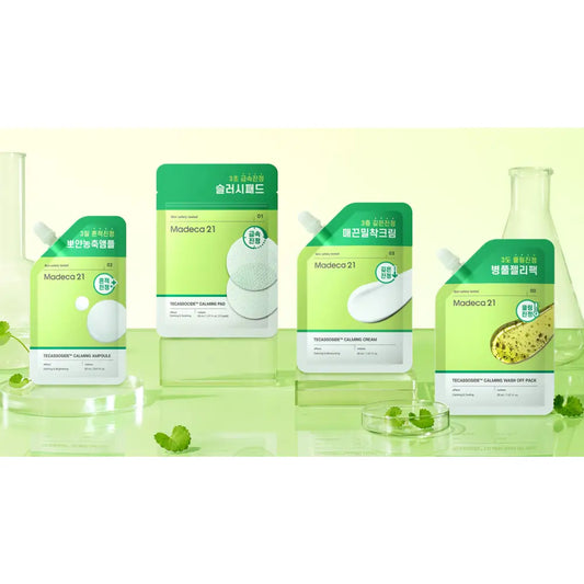 Madeca21 Tecassoside Calming Cooling Wash Off Pack 30ml - 30ml