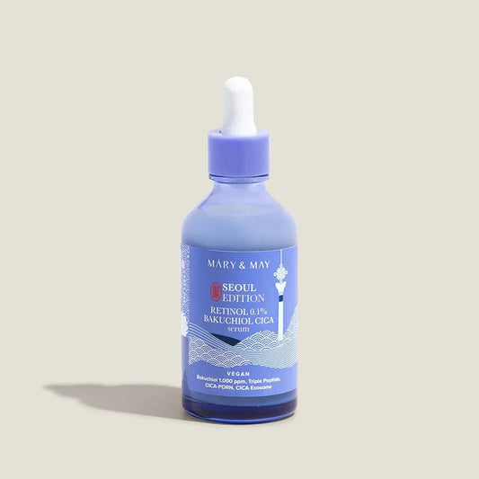 Mary&May Retinol 0.1% Bakuchiol Cica Serum 80ml Review Guide for Youthful Skin - 80ml