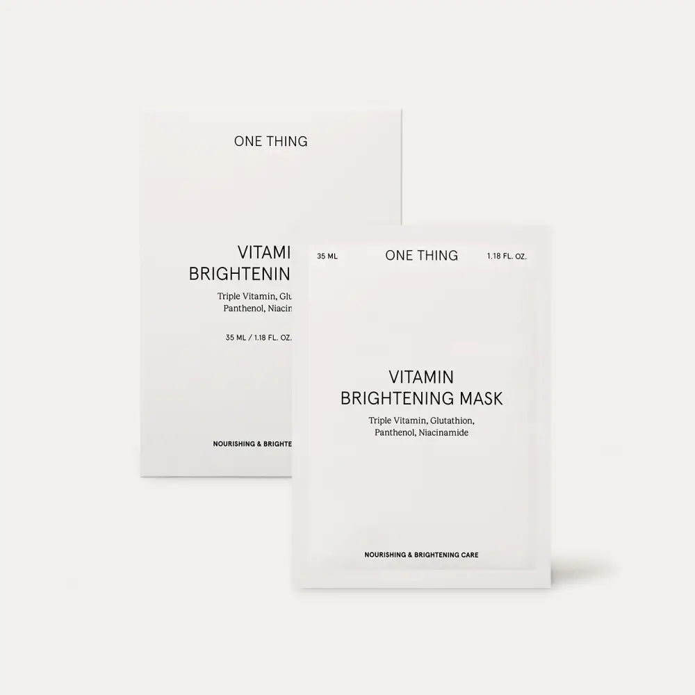 Onething Vitamin Brightening Mask for Dull Aging Skin 35ml - 35ml*5pcs
