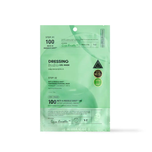 Reti A Reedle Shot 100 2 Step Hydrogel Mask Kit Pore Boost - 1ea