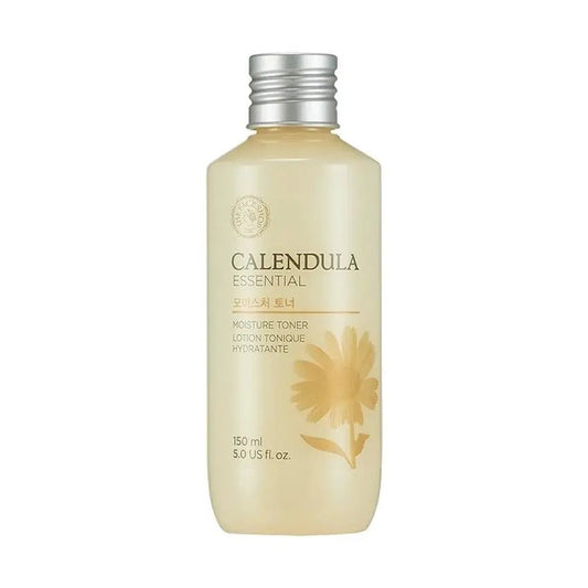 Thefaceshop Calendula Essential Moisture Toner 150ml Hydrating Soothing Skin Care - 150ml