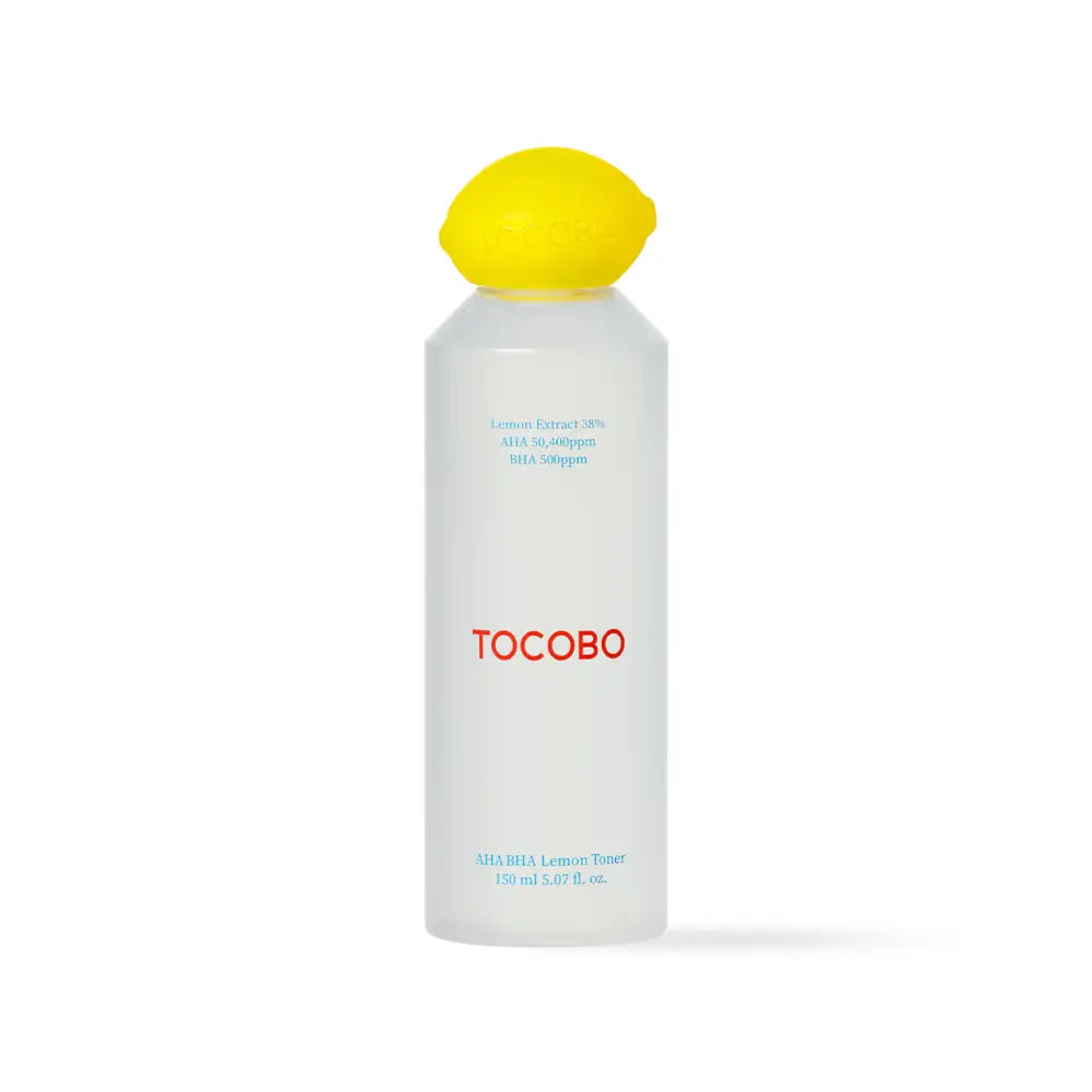 Tocobo AHA BHA Lemon Toner for Bright Clear Skin Glow - 150ml